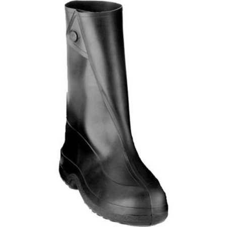 Tingley 1400 Rubber 10in Work Overshoes, Black, Cleated Outsole, Small -  TINGLEY RUBBER, 1400.SM
